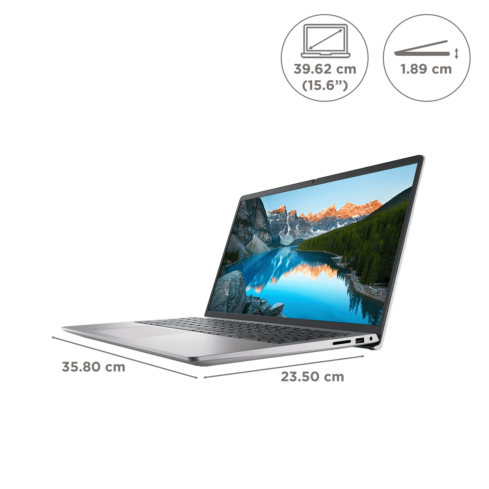 Buy DELL DC15255 AMD Ryzen 5 Thin & Light Laptop (16GB, 512GB SSD